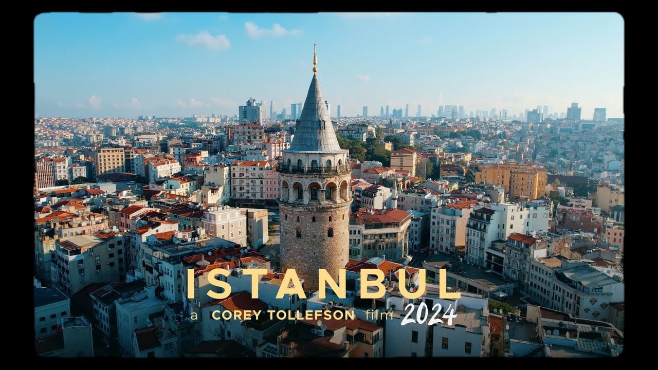 Istanbul formerly known as Constantinople Turkey: Summer 2024 Film. 