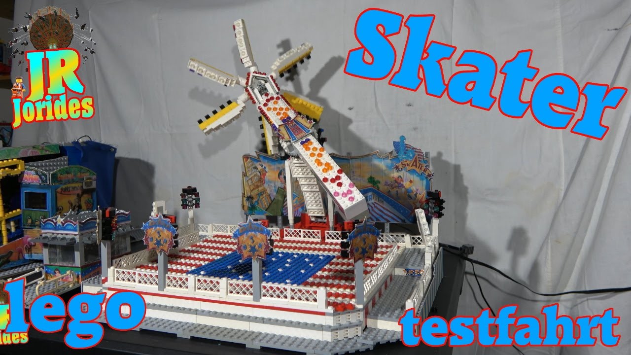 #Jorides: lego kirmes - Skater - Kaiser (Nieuwe, Neue Motoren, Testrit Testfahrt)