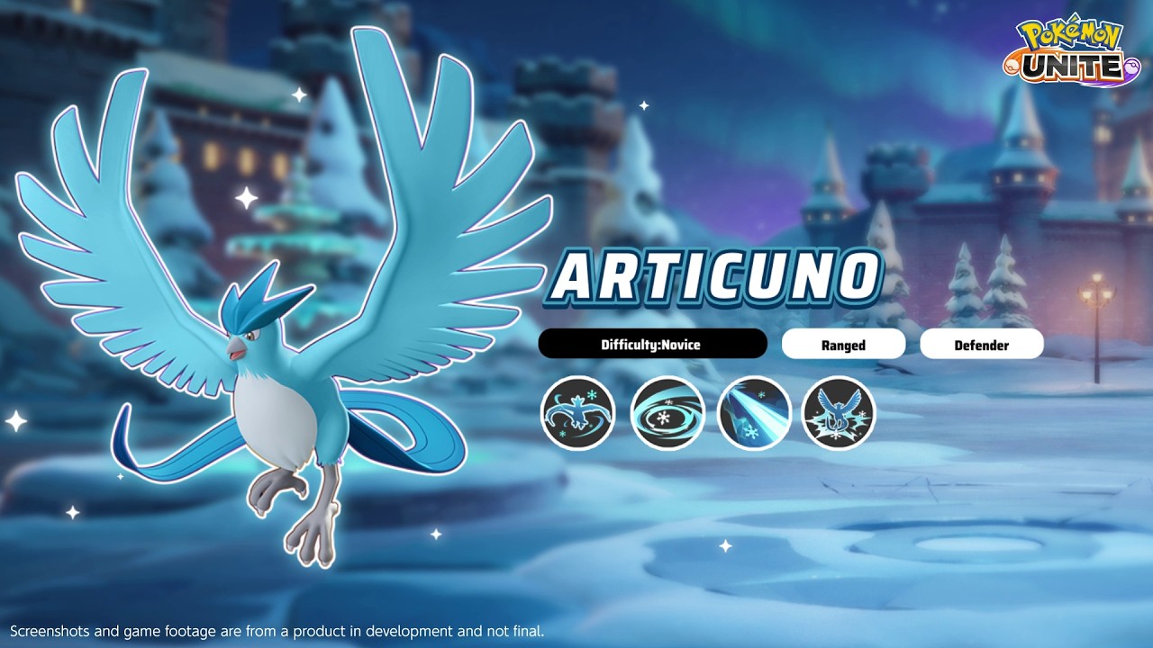 Articuno Moves Overview | Pok&eacute;mon UNITE