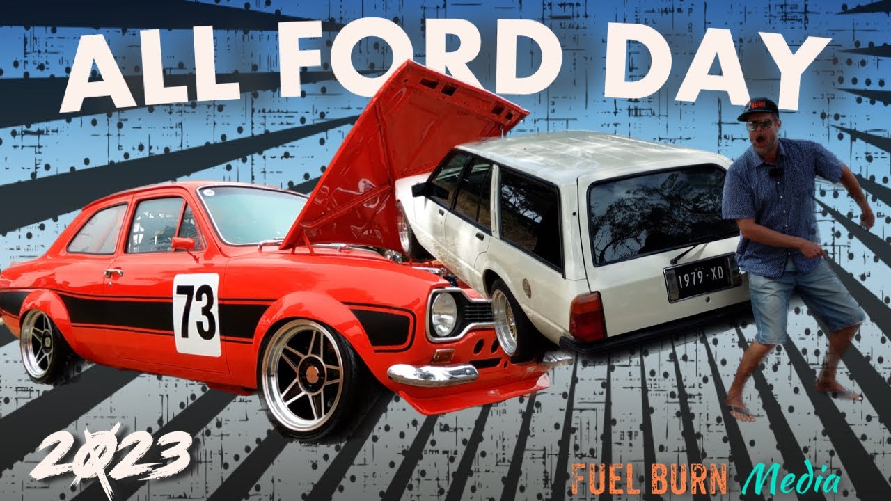 All Ford Day 2023 Geelong | Fuel Burn Media