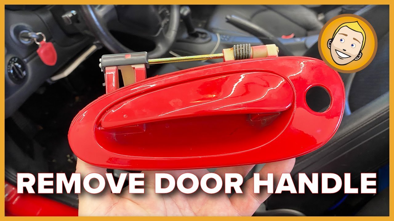 How to REMOVE the DOOR HANDLE on a Porsche Boxster 986/987 911 996