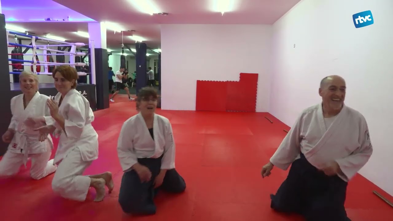 L'Aikido, un art marcial d'origen japonès basat en l'ús de la tècnica per neutralitzar l'adversari