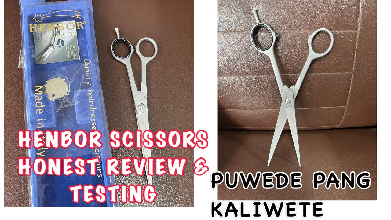 HONEST REVIEW FOR HENBOR SCISSORS | UNBOXING & TESTING
