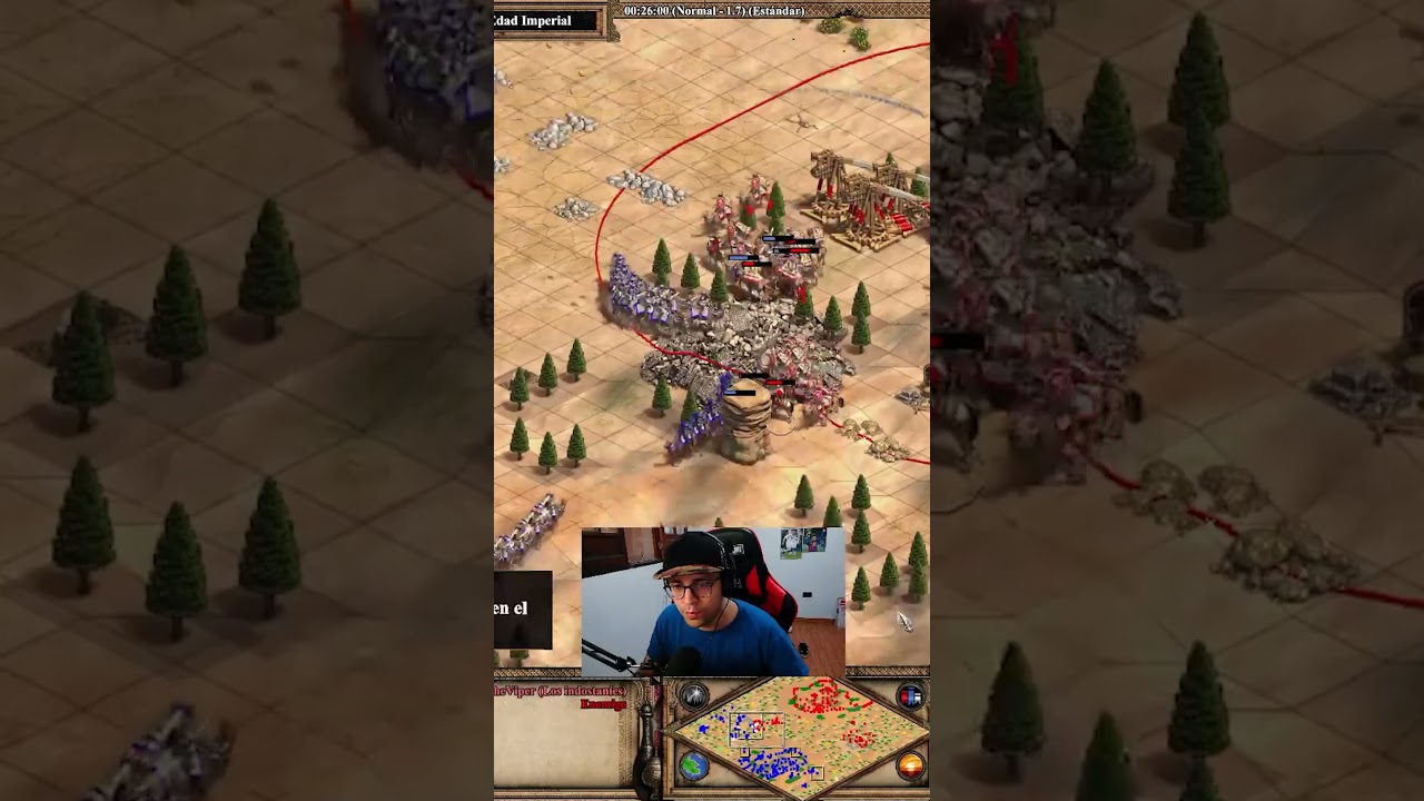 HERA hizo TRAMPA? o ES LEGAL TODO? INCREIBLE JUGADA!! #aoe2de #ageofempires2 #aoe2