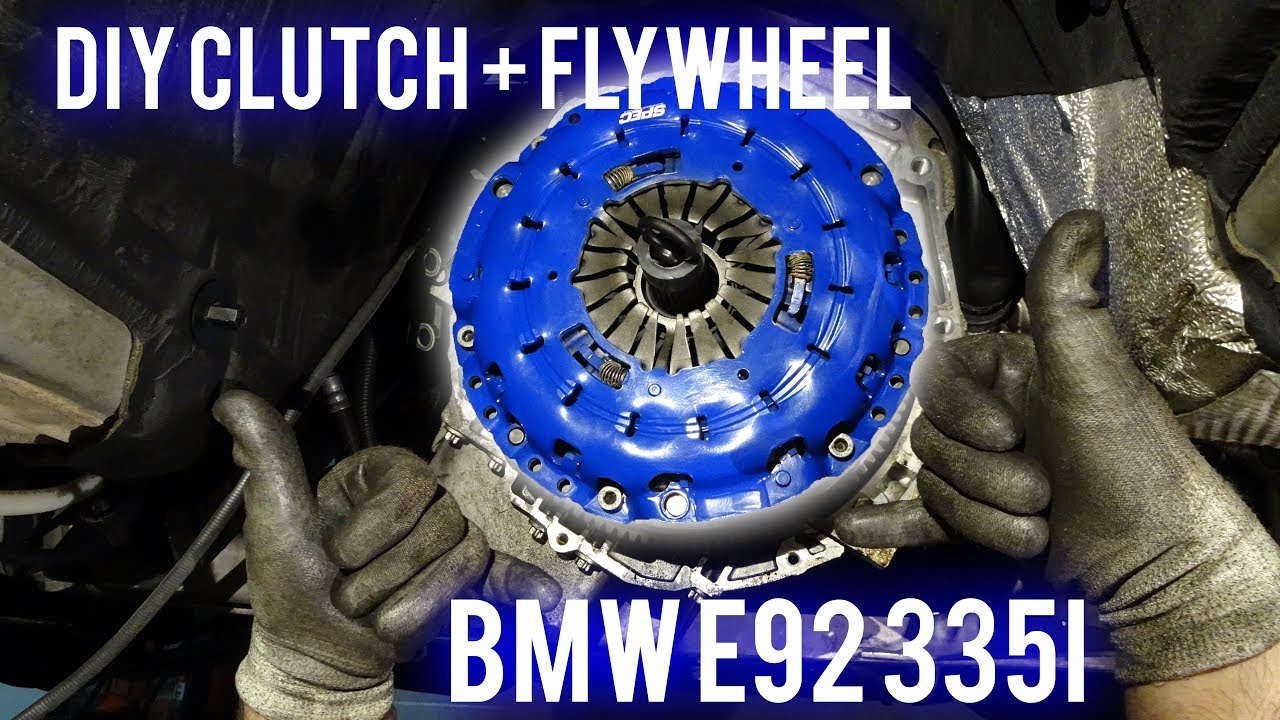 Установка сцепления BMW 335i Spec Stage 3+ своими руками!