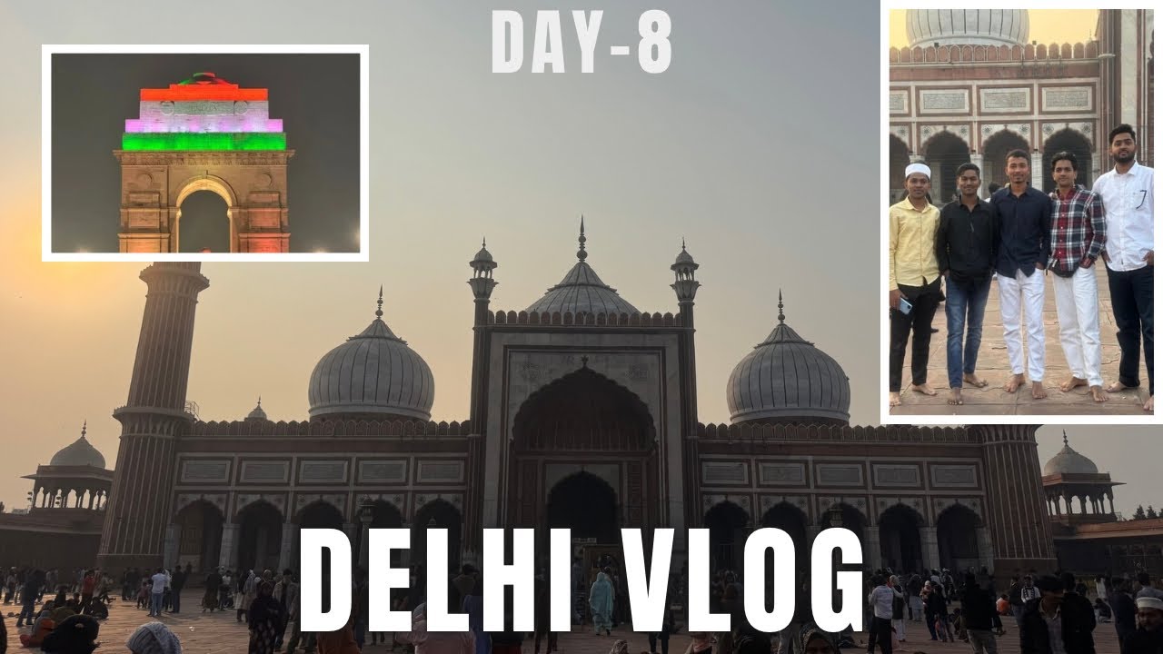 Exploring delhi | India gate jane se mana kiya police walo ne 😣 | Day-8