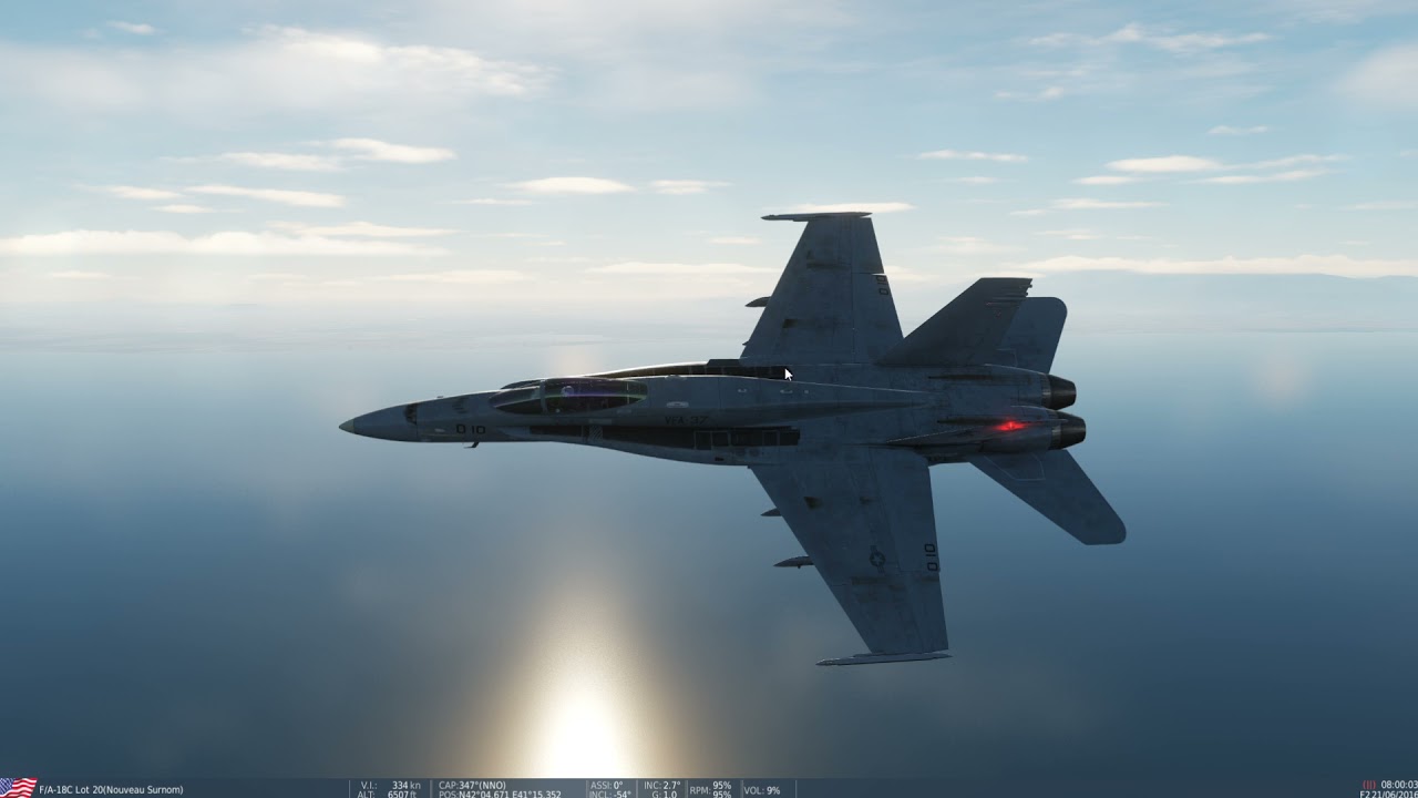 DCS F/A-18 tutoriel : RWR