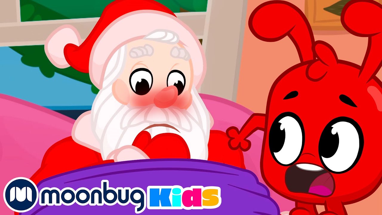 Santa is Sick | Animals for Kids | Animal Cartoons | Funny Cartoons | Learn about Animals