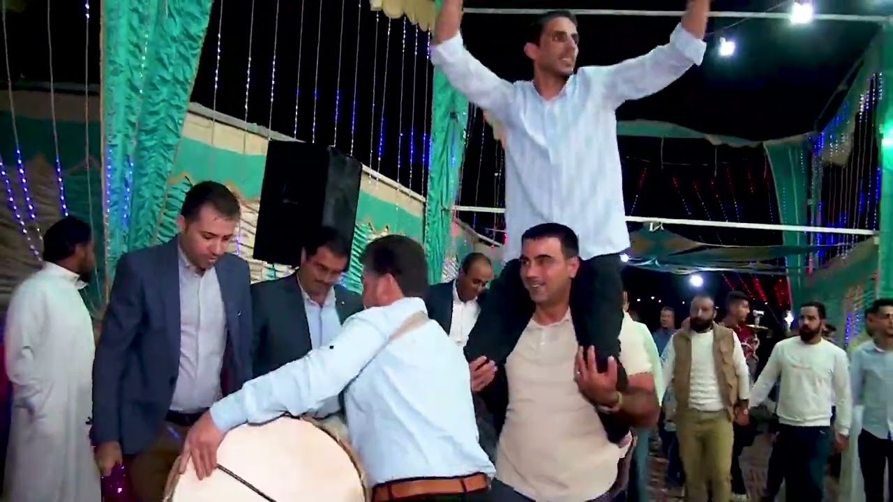 الفنان ادهم المحاميد واسمر الرمضان عريسنا مثنى بصبوص الاصيل وزينه للانتاج الفني 0790320515 جزء1