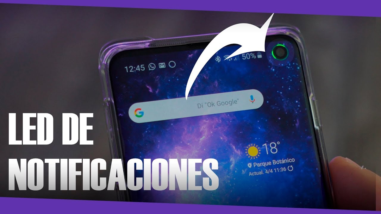 Así puedes activar el LED de notificaciones en tu Galaxy S10