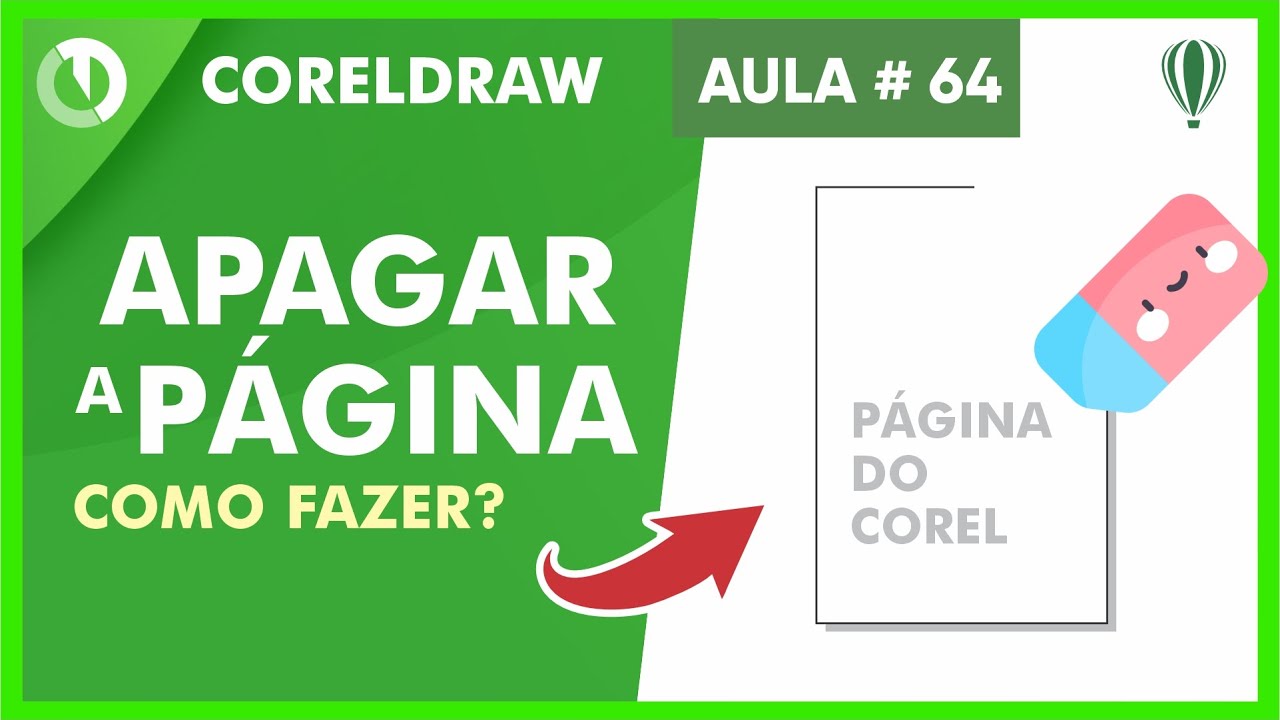 Como remover a página do corel remover  borda e a sombra da página