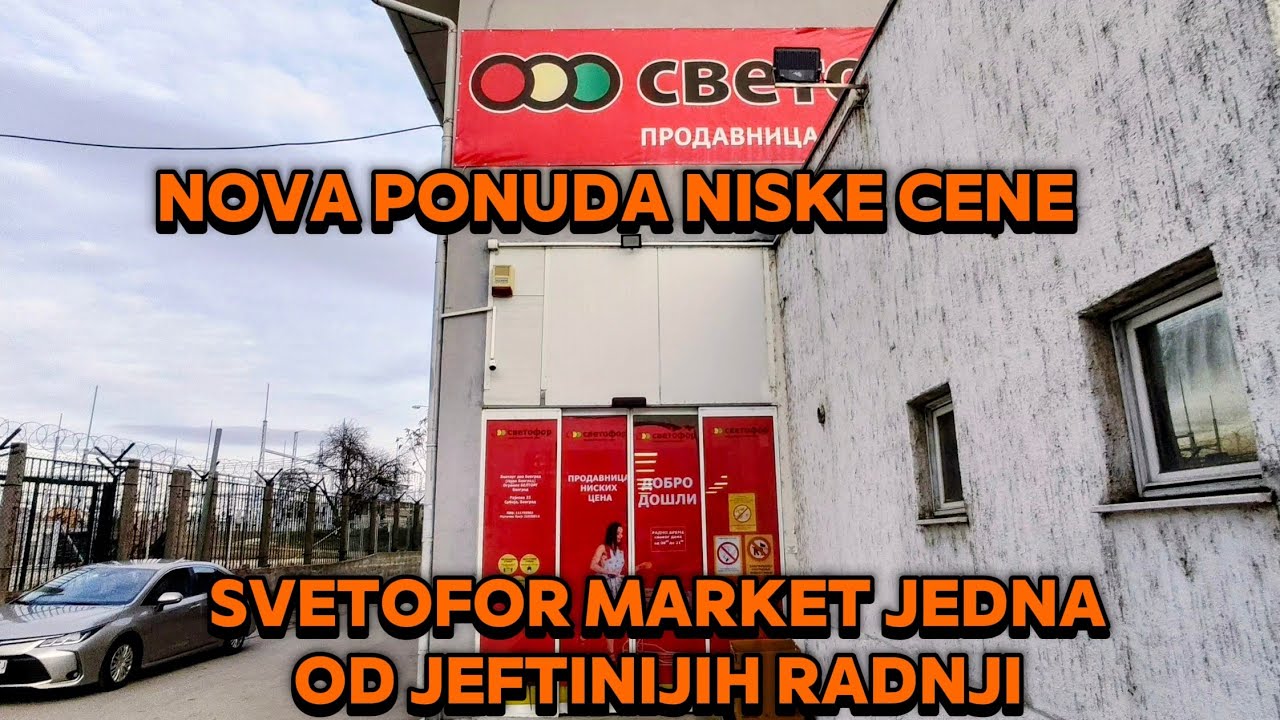 Svetofor jedna od jeftinijih radnji,novi proizvodi niske cene