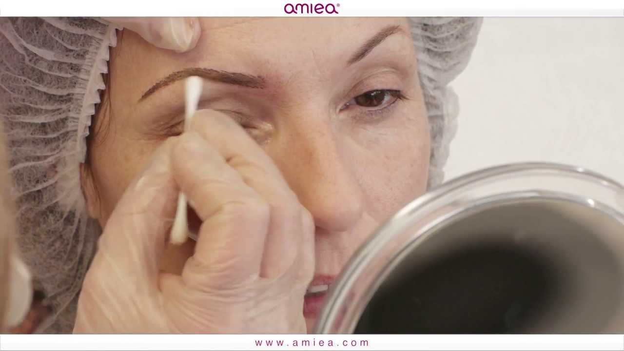 amiea eyebrow micropigmentation done by Sonja Laake - Permanent Makeup