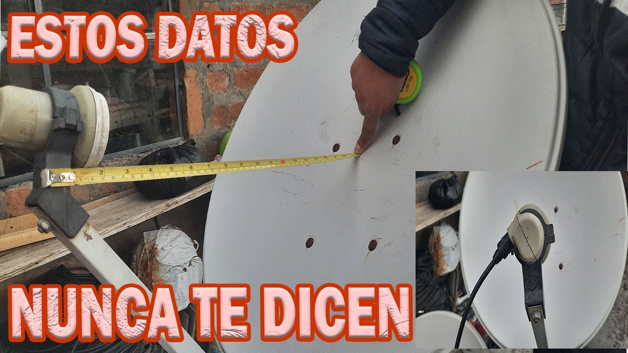 ESTOS DATOS NUNCA TE DICEN  PARA QUE PUEDAS BUSCAR SEÑAL YO TE VOY A ENSEÑAR