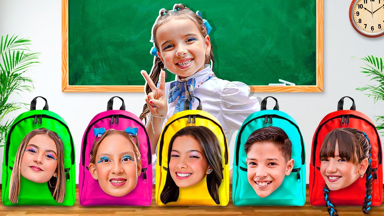 Julinha, Manu e seus amigos na escola p/ crianças | Julinha Manu and friends School Stories For kids
