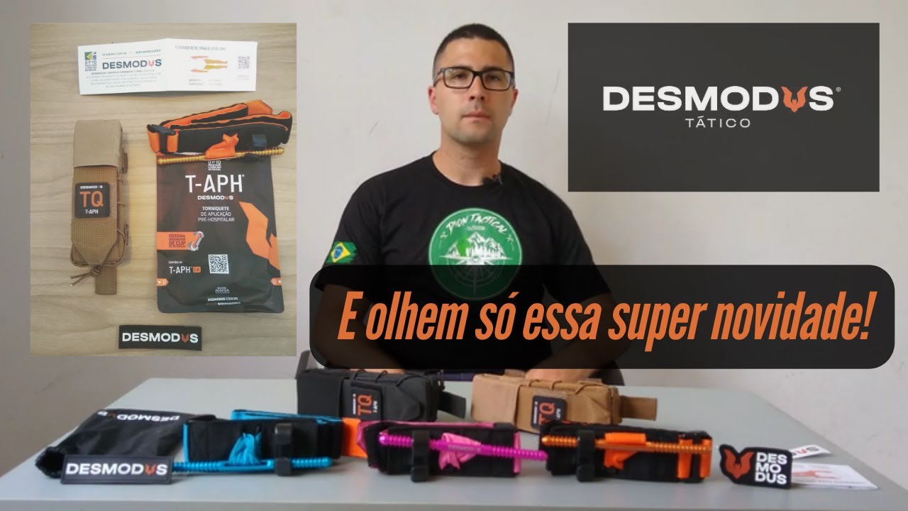 Apresentando o T-APH. Parceria com a DESMODUS TATICO. No final do vídeo um presente especial.