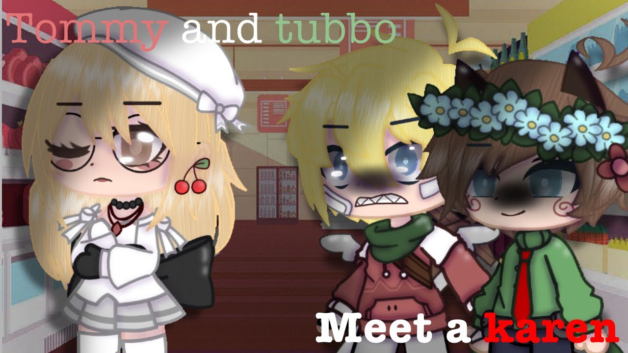 Tommy and Tubbo meet a Karen - MCYT