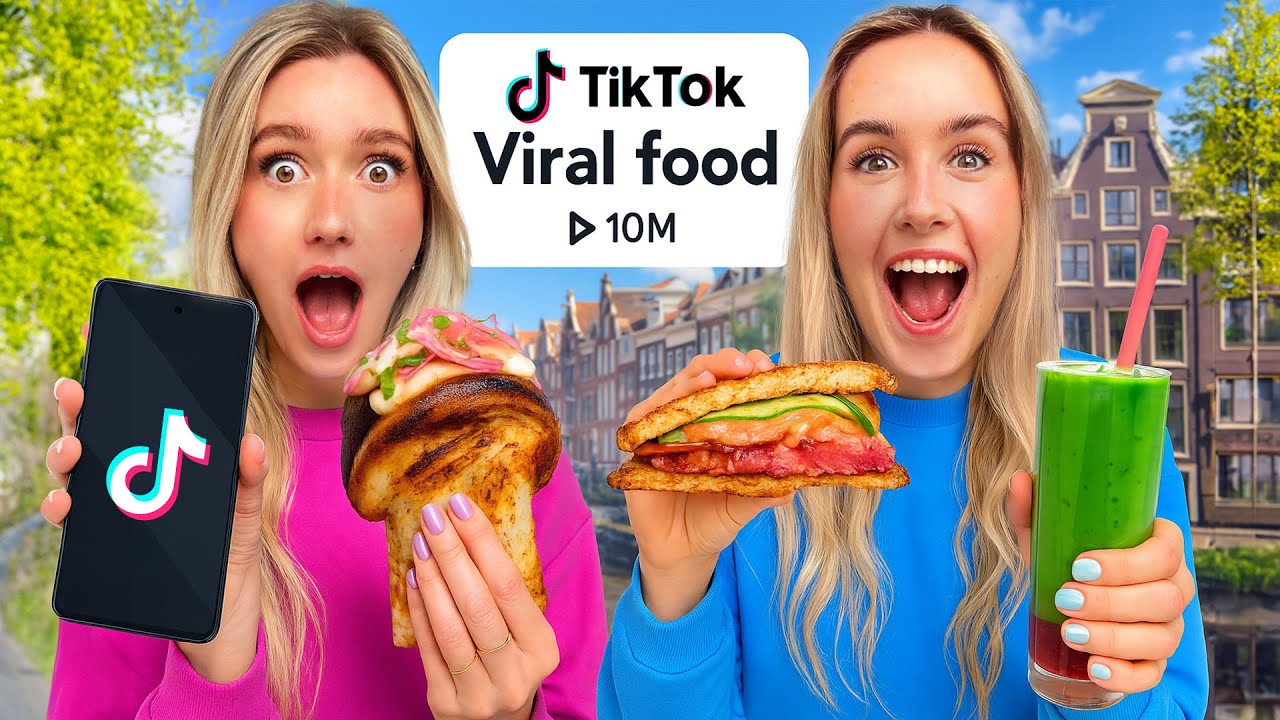 VIRAL FOOD TESTEN IN AMSTERDAM!🫢