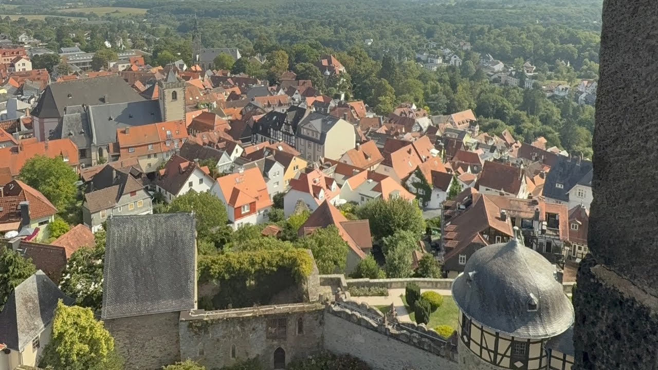 Walking Through Kronberg Castle & Historic Town | Germany Travel Tour