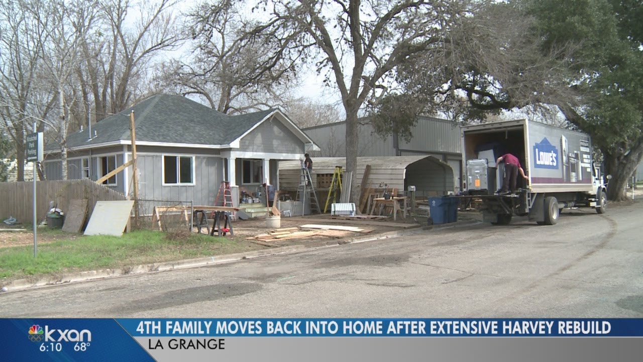 La Grange disaster recovery team gets another family home