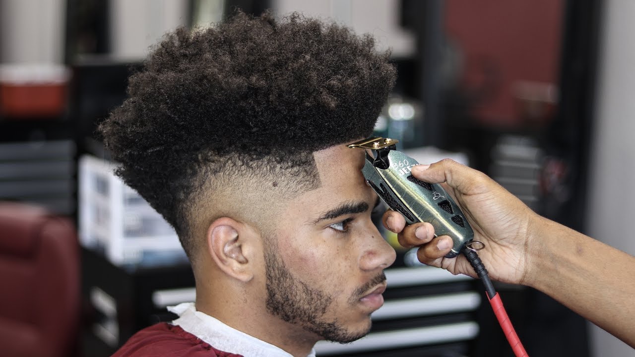 MENS HAIRCUT TUTORIAL: ANTHONY DAVIS DROP FADE