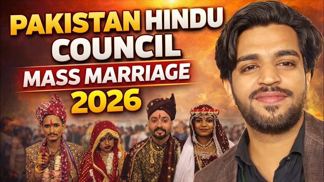 Pakistan Hindu Council Mass Marriage 2026 | Biggest Hindu Wedding Event in Pakistan | Full Vlog🇵🇰