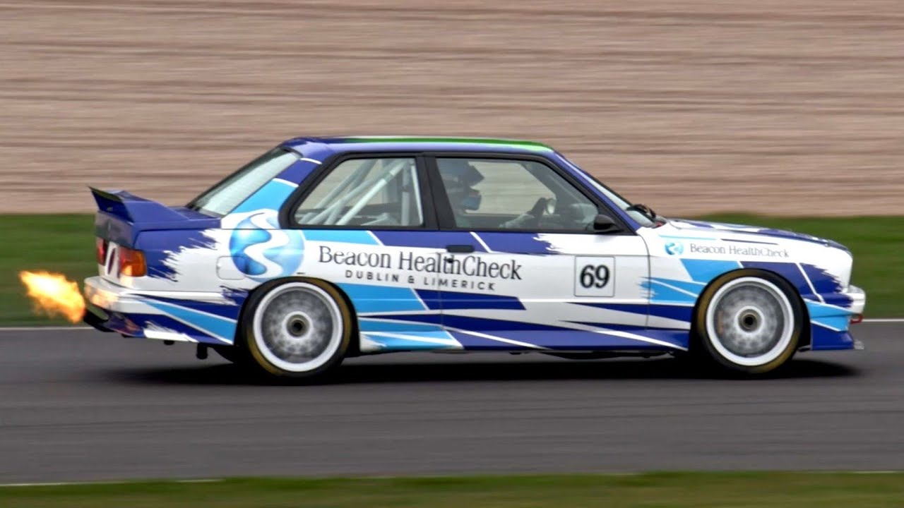 Donington Park Touring Car Action - Pure Sound - TCR UK, RS500, Group A E30 M3...