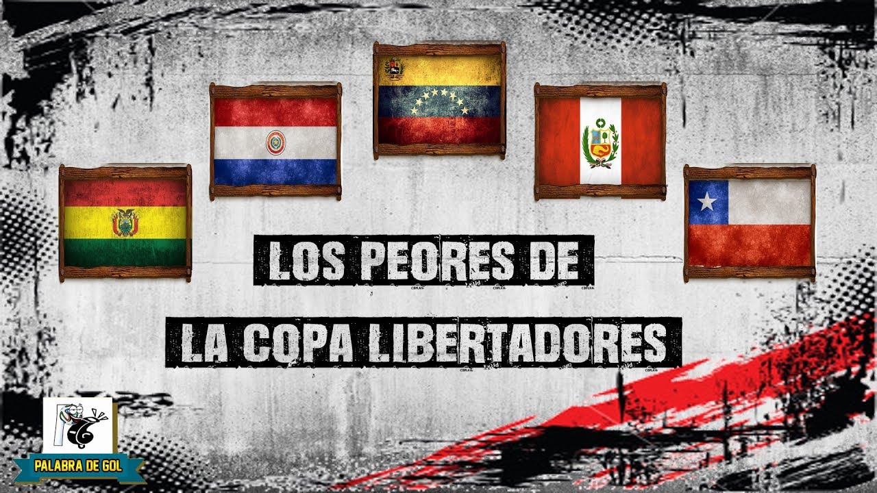 PEORES EQUIPOS DE LA COPA LIBERTADORES (TODA LA HISTORIA)