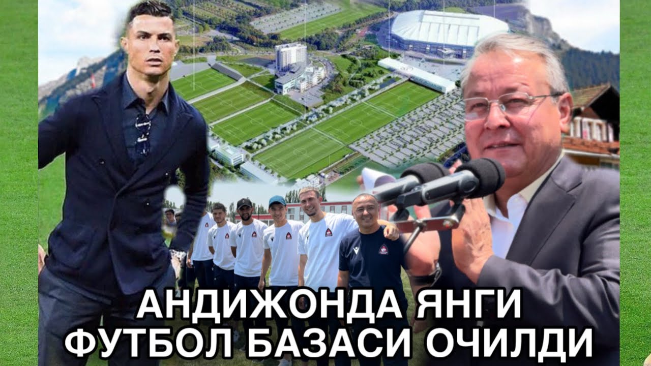 Андижонда янги футбол базаси очилди