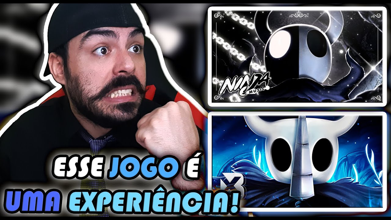 REACT - Receptáculo Vazio | Knight (Hollow Knight) | Ninja / Blxck - Casca Vazia (Hollow Knight)
