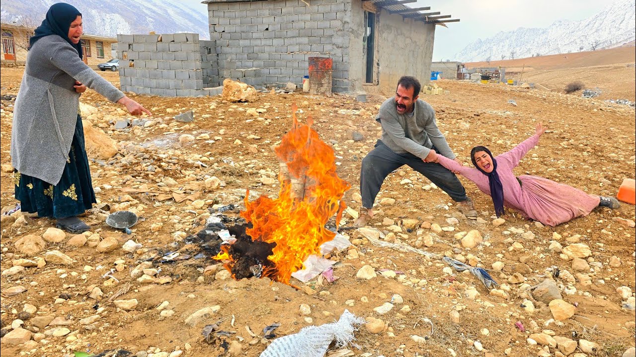 Devastating Shock: Tension deadly conflict between a husband who wants set his second wife on fire.