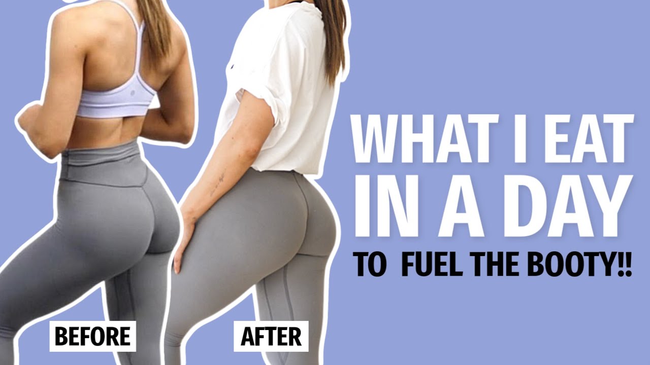 WHAT I EAT IN A DAY TO  FUEL THE BOOTY!! | KRISSY CELA