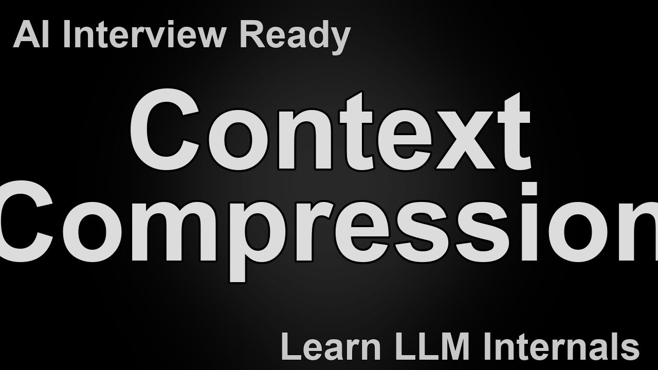 Context Compression in LLMs Explained in 60 Seconds | What is Context Compression?