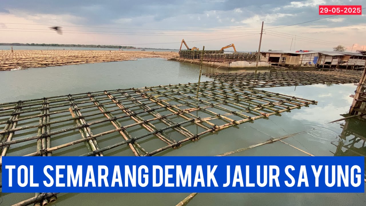 UPDATE PROGRES TOL SEMARANG DEMAK JALUR MAKAM SYEKH ABDULLAH MUDZAKIR BEDONO SAYUNG