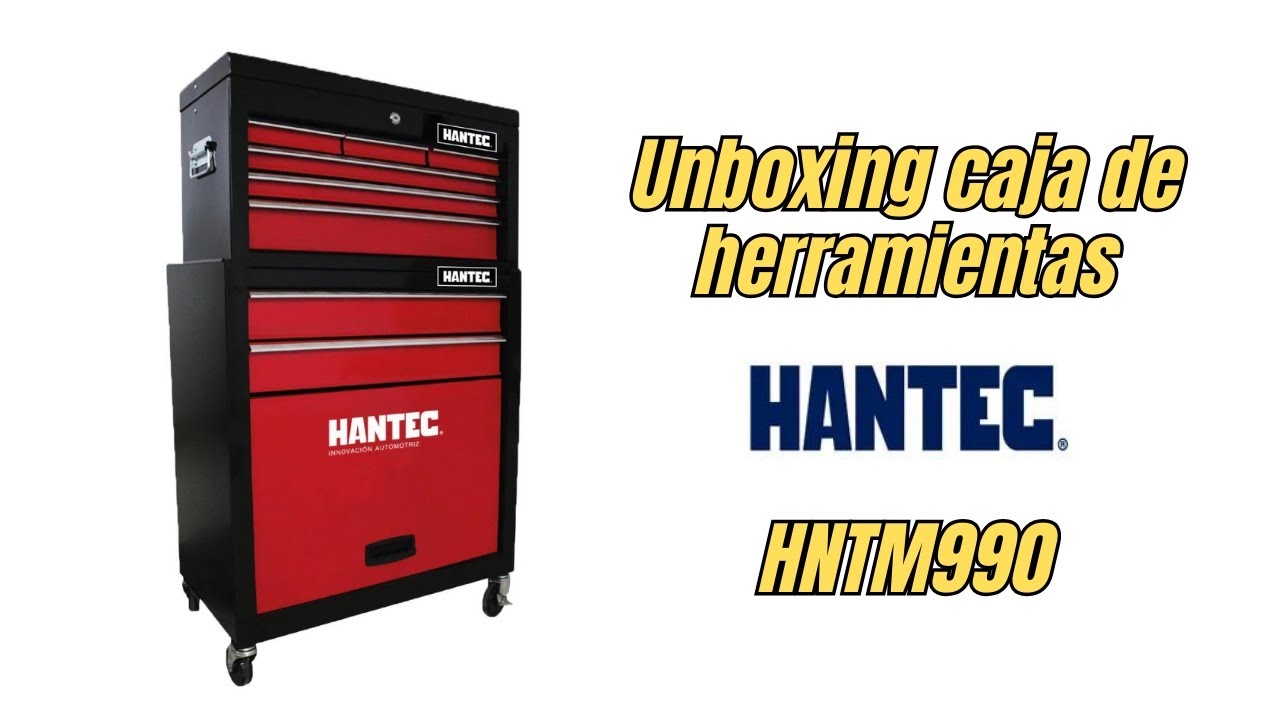 Umboxing caja de herramientas HANTEC HNTM990 | HS PERFORMANCE