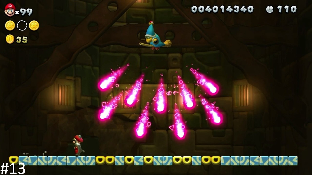 New Super Mario Bros. U Part 13: Die Zuckerwattenwolkenzone & der Schieb-Schieb-Turm