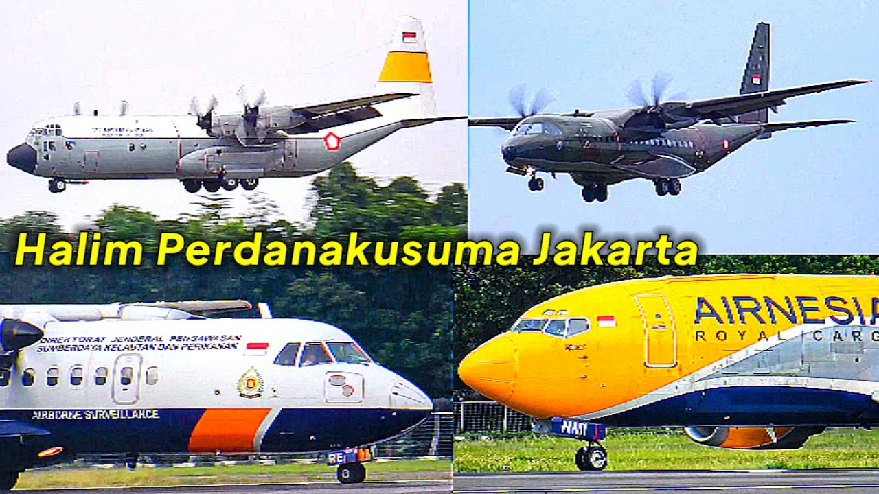 Pesawat Yang Jarang Dilihat Ada Di Bandara Halim Perdanakusuma Jakarta