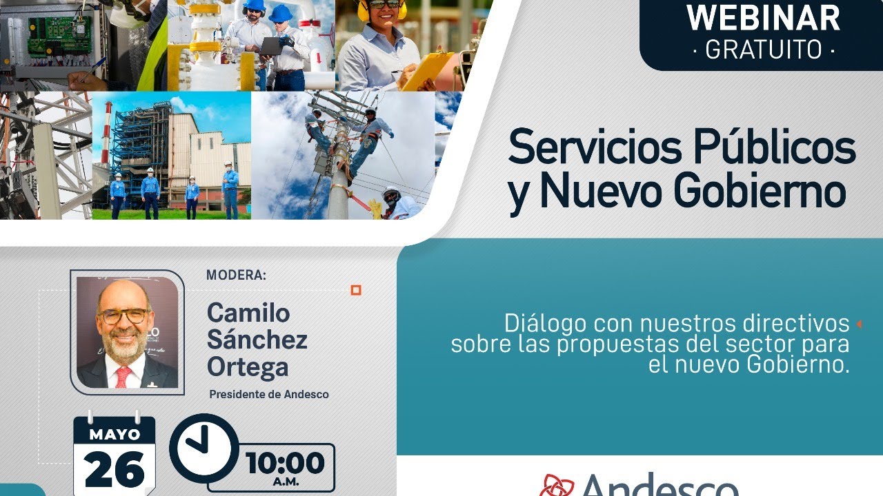 Webinar - Servicios púbicos y Nuevo Gobierno