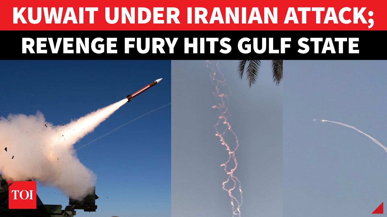 Iran Strikes 'American Targets' In Kuwait; Massive Explosions As Missiles, Drones Hit U.S. Ally