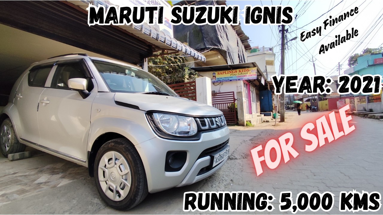 Maruti Suzuki Ignis 2021 model available for sale in Dreamland Car Bazar.