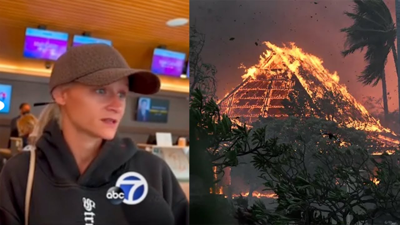 Hawaii Fires Canceled Karen's Flight!