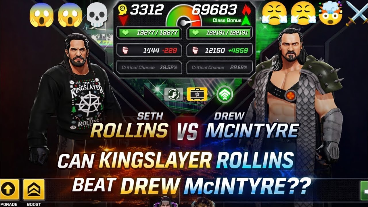 The Architect Seth Freakin Rollins vs The Scottish Terminator Drew McIntyre 💥| Insane Moments 🤯🔥