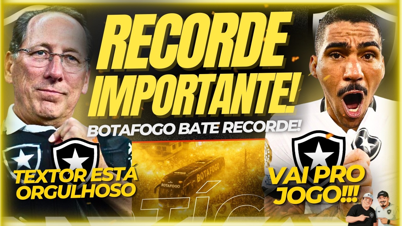 🚨🚨RECORDE À VISTA! BOTAFOGO PODE BATER UMA MARCA IMPORTANTE PRO ANO HOJE CONTRA O BARCELONA-EQU