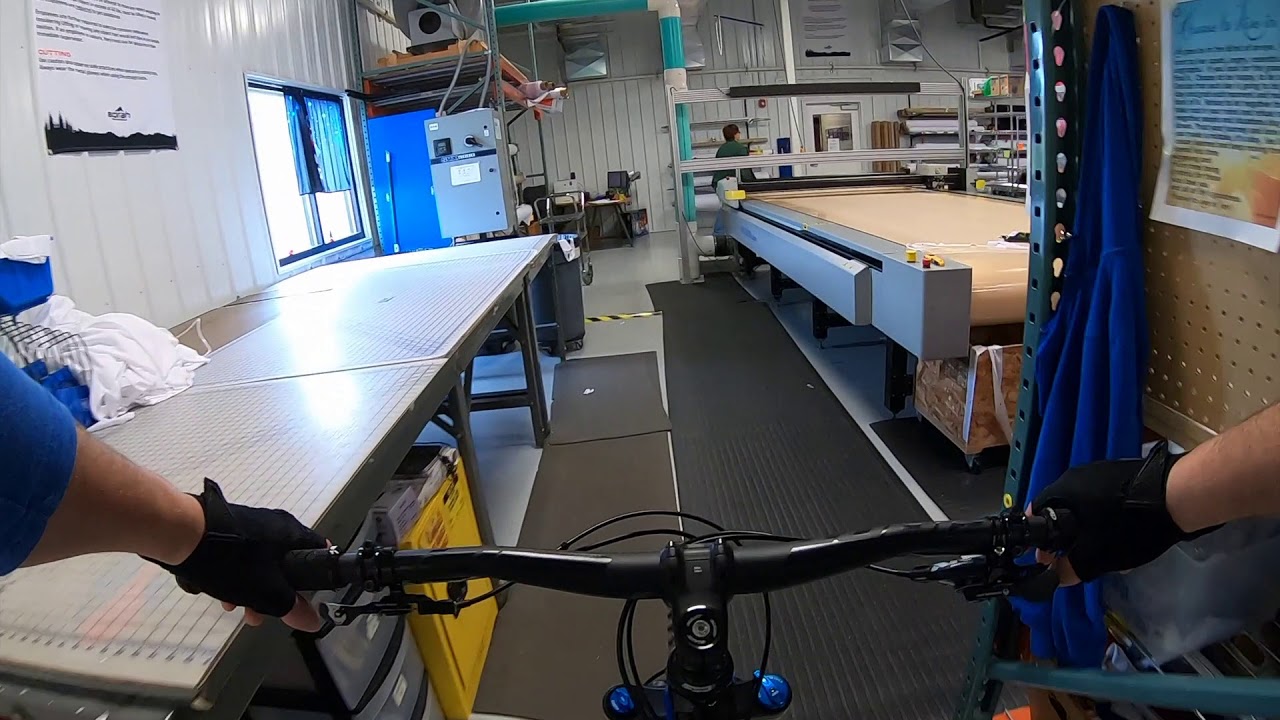 Bike tour through the Borah Factory