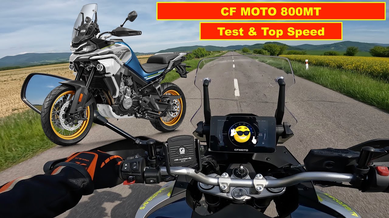 CF MOTO 800 MT - Test - Top Speed - Kravec Zvolen - Akcia - Motocykle