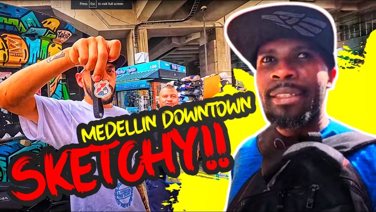 Deep Inside Sketchy Downtown Medellin || Foreign Vibe