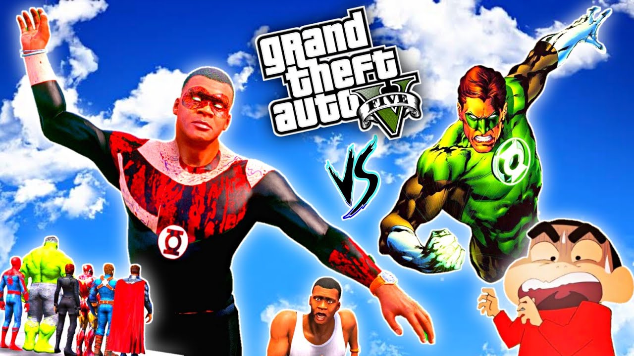 FRANKLIN THE HELL LANTERN DESTORY CITY I [Hindi] | GTA V GAMEPLAY [ PART 17 ] | Team4SHOOTER
