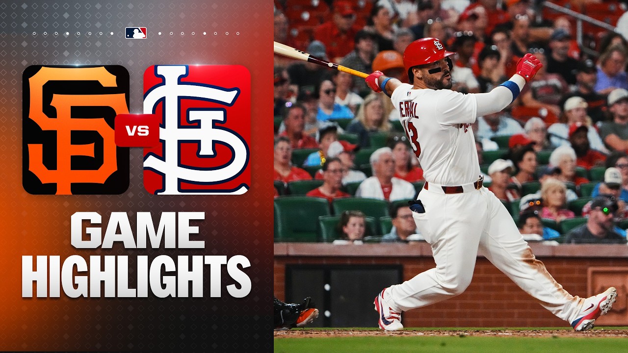 Giants vs. Cardinals Game Highlights (9/14/26) | MLB Highlights