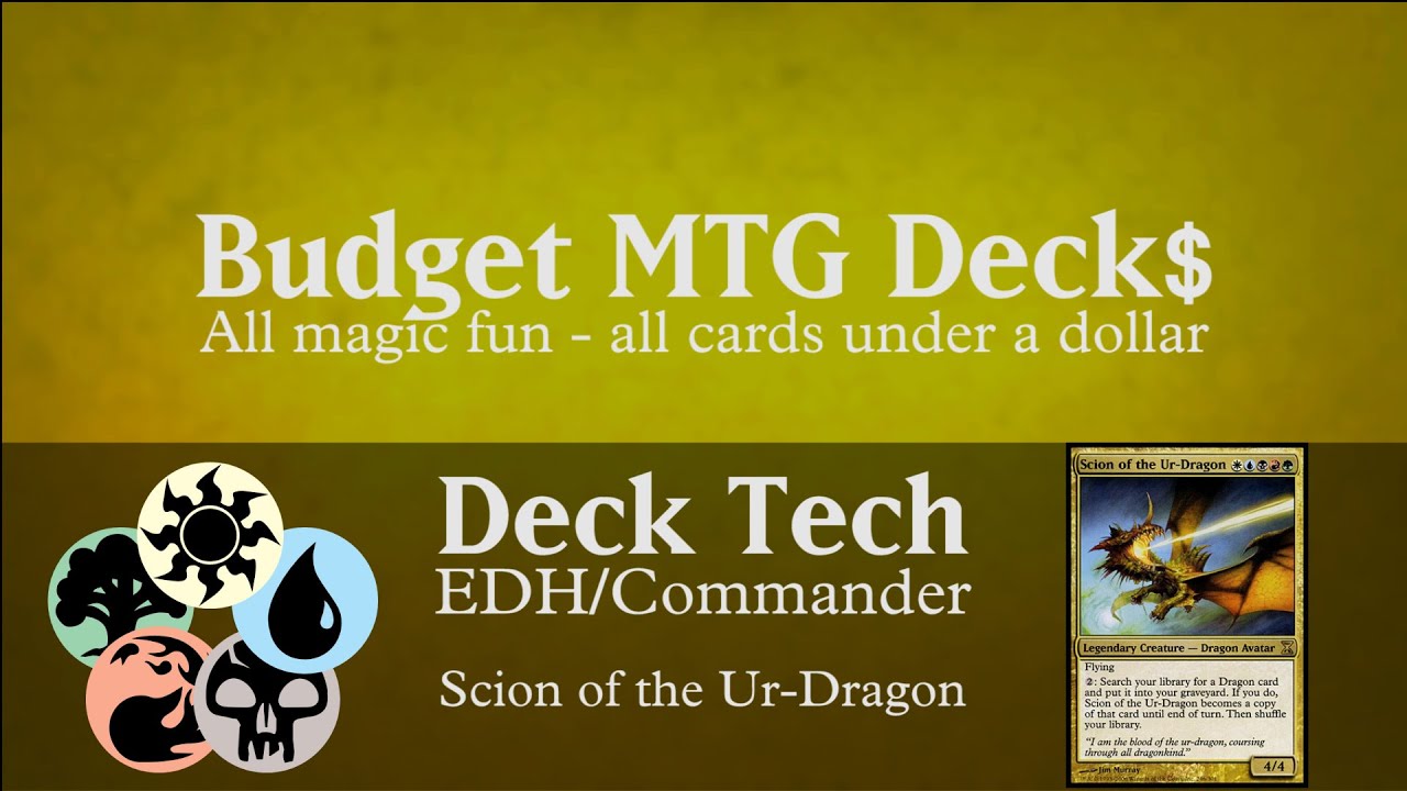Budget Scion of the Ur-Dragon - EDH / Commander - DRAGON TRIBAL