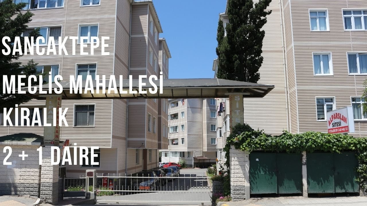 Sancaktepe Meclis Mahallesi Sitesinde KİRALIK 2+1 DAİRE